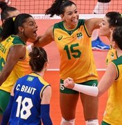 Seleção brasileira de vôlei derrota República Dominicana em jogo de cinco sets