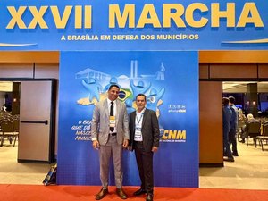 Charles Pacheco participa de Marcha Municipalista em busca de avanços para São Sebastião