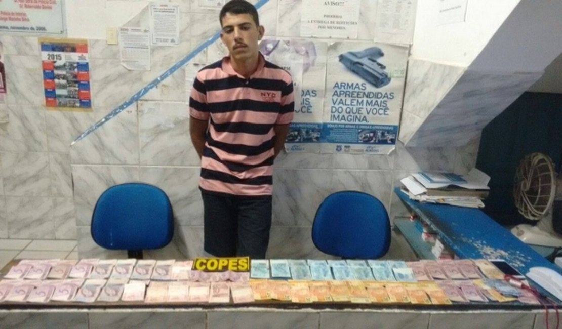Polícia prende suspeito de roubar concessionária de motos no sertão