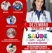 CTA promove ação de saúde no bairro Alto do Cruzeiro na quinta (9), em Palmeira