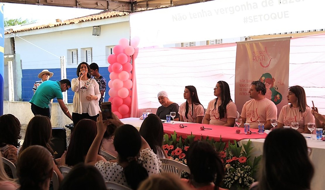 Arapiraca inicia ações de prevenção ao câncer de mama