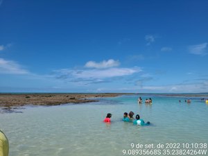 ICMBio realiza visita técnica em piscinas naturais de Japaratinga