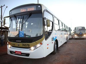 Após motorista ser baleado, rodoviários param por três horas