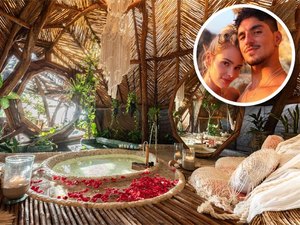 Yasmin Brunet e Gabriel Medina se hospedam em resort com diárias de R$ 33 mil no México