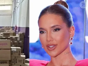 igilância sanitária interdita depósito de produtos da WePink, de Virgínia Fonseca