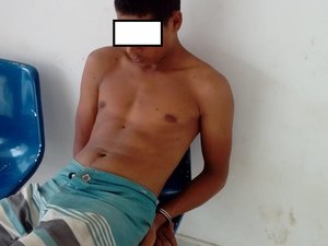 Jovem é preso acusado de sequestrar idoso e roubar carro em Porto Calvo
