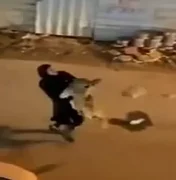 Mulher é vista carregando leão de estimação que 'fugiu de casa', no Kuwait