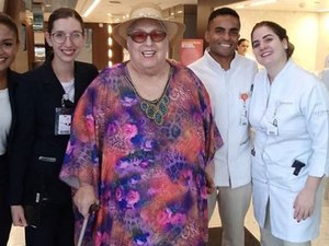 Mamma Bruschetta recebe alta hospitalar após internação