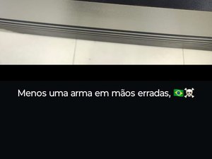 Homem é preso por porte ilegal de arma de fogo em Japaratinga