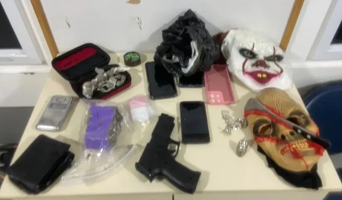 Falso entregador usava máscara e mochila para enganar vítimas durante assaltos