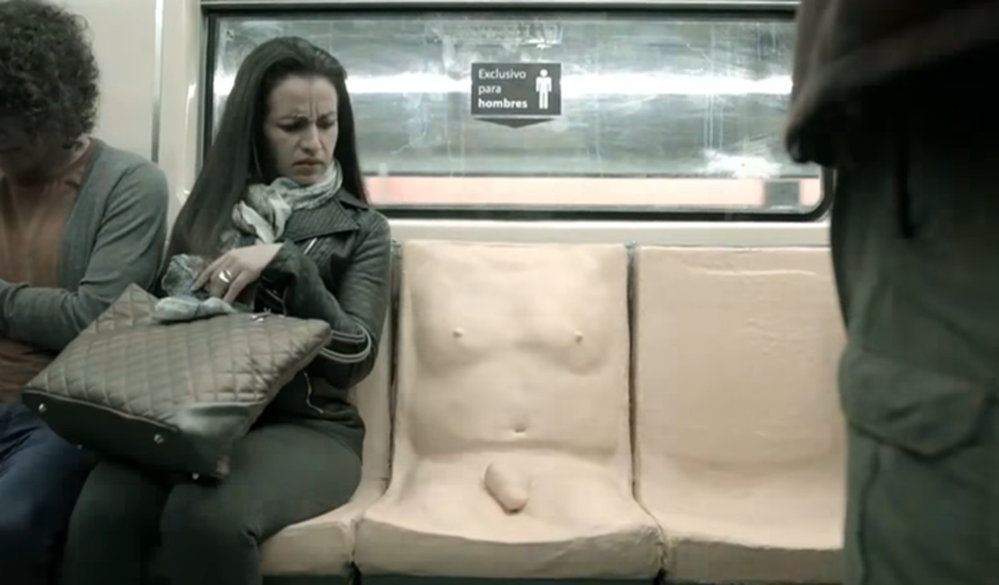 Saiba porque o metrô mexicano colocou “pênis” nos assentos