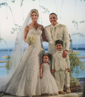 Wesley Safadão e Thyane Dantas se casam em cerimônia íntima no Ceará
