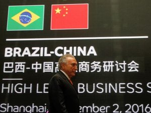 Na China, Temer diz que manifestações não representam vontade da maioria