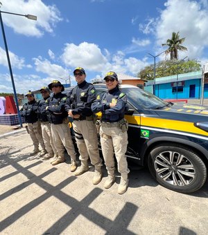 PRF realiza policiamento em Desfile Cívico no município de Satuba/AL