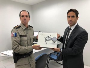 ?Juizado de União dos Palmares entrega drone ao 2º Batalhão da PM