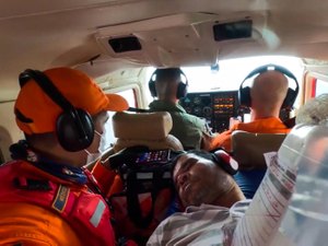 Serviço Aeromédico do Samu realiza repatriação de paciente de Minas Gerais para Maceió