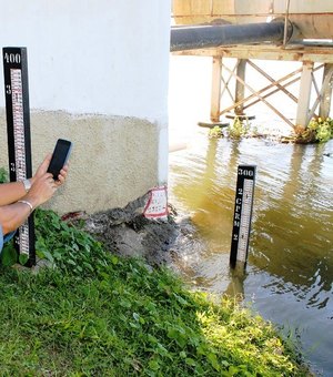 Nível do Rio Sâo Francisco segue monitorado pela Defesa Civil de Penedo