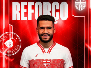 CRB anuncia contratação do volante Patrick de Lucca para a temporada