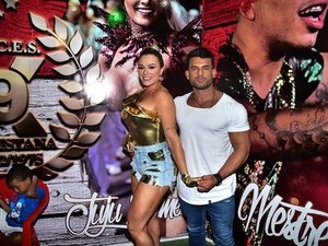 Juju Salimeni comparece com o novo namorado em ensaio da X9