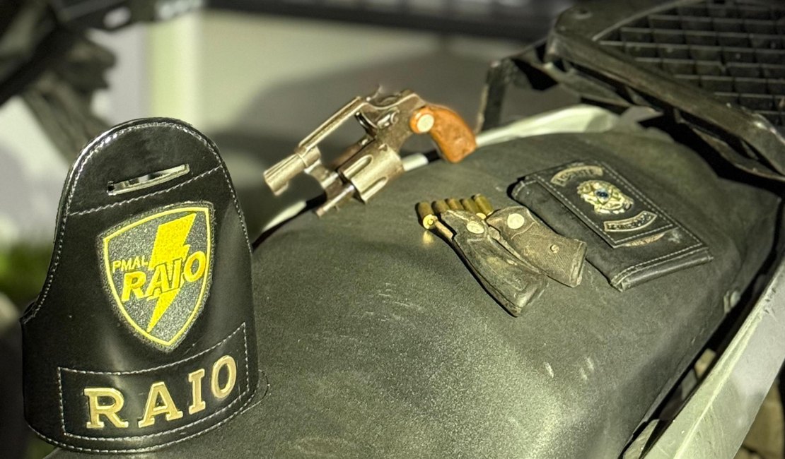 Ações da PM prendem suspeitos com armas e munições em Maceió e Rio Largo