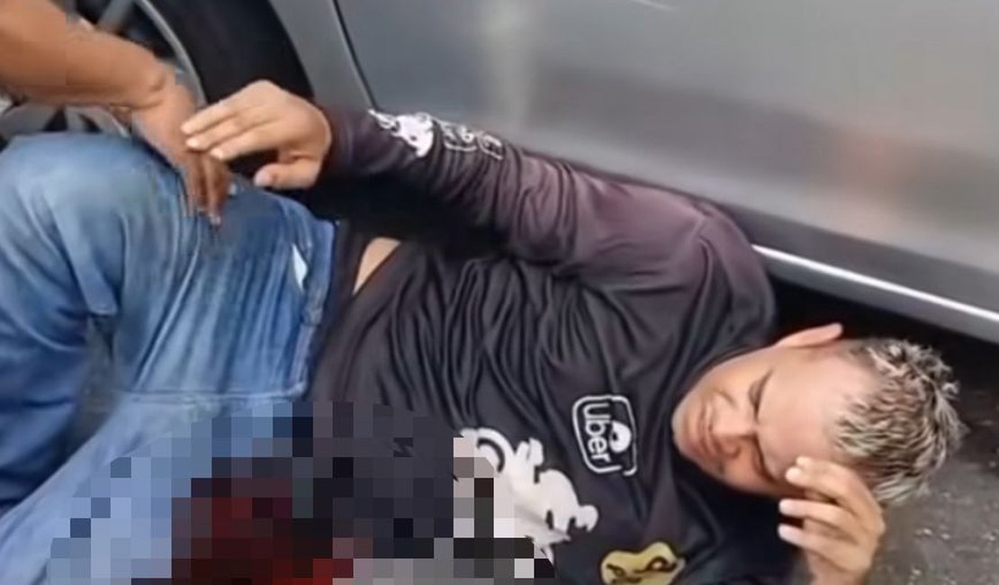 Suspeito de assalto é baleado no Village Campestre, em Maceió; comparsa fugiu