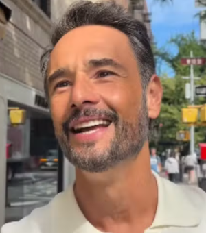 Rodrigo Santoro é abordado por influenciador que não o reconhece e respostas surpreendem