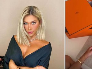 Flavia Pavanelli ostenta bolsa de luxo avaliada em R$ 120 mil