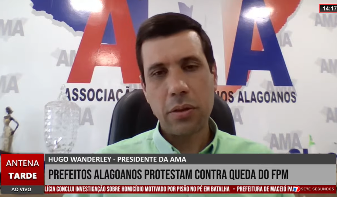 Presidente da AMA fala sobre a paralisação de 90% das cidades alagoanas