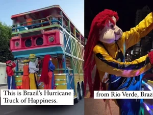 Vídeo. Carreta furacão viraliza e faz sucesso internacional