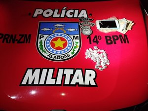 Jovem é preso com drogas enterradas no município de Colônia Leopoldina