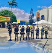 3º Batalhão reforça policiamento, em Arapiraca, neste final de ano