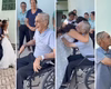 Noiva surpreende pai internado e realiza sonho dele antes de devolver vestido no ES