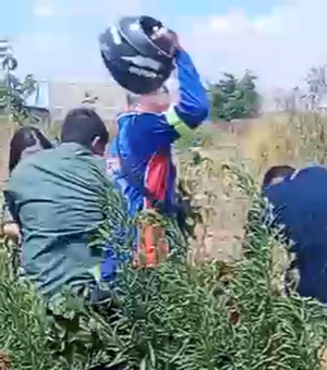 Suspeito de tentativa de assalto é agredido por populares em Arapiraca