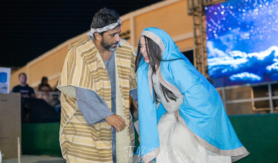 Espetáculo Nascimento do Menino Jesus encerra programação natalina de Arapiraca