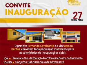 Prefeito prepara inauguração de obras em Matriz de Camaragibe