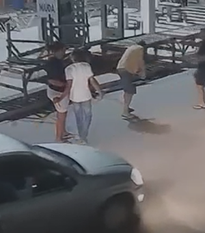 Câmeras de videomonitoramento flagram momento da discussão e dos disparos que mataram homem em Craíbas