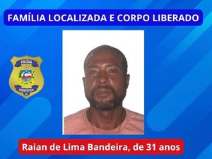 IML de Arapiraca localiza familiares de homem natural de Fernando de Noronha (PE)