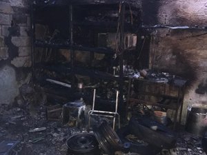 Incêndio destrói oficina em São Miguel dos Campos