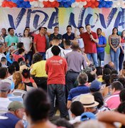 Vida Nova nas Grotas beneficia mais de 300 famílias no Antares