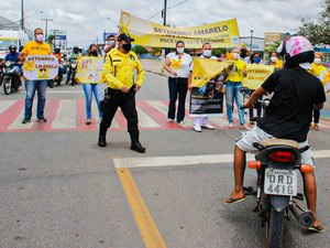 Encerramento da Campanha do Setembro Amarelo em Arapiraca contou com blitz de valorização da vida