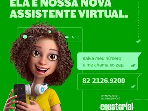  Equatorial Energia Alagoas lança atendimento pelo Whatsapp 