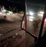 Motociclista morre após colidir contra carro em Coité do Noia