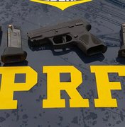 PRF  prende homem com arma de fogo e municões em Rio Largo