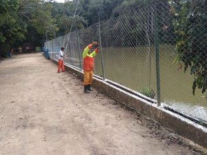 Prefeitura anuncia que Parque Municipal de Maceió passa por obras de manutenção