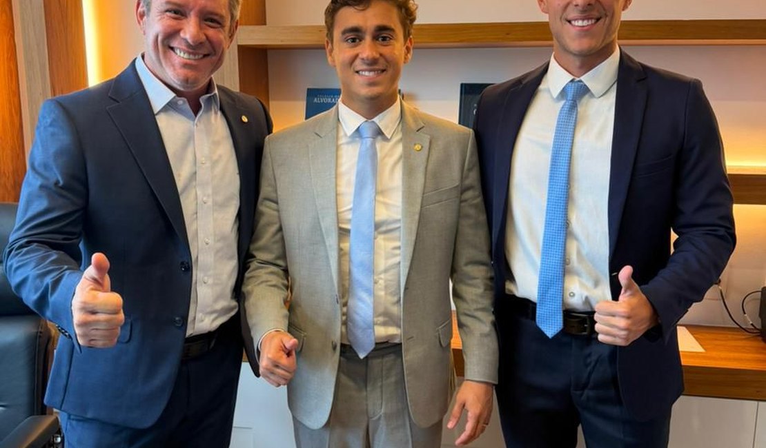 'Em Alagoas temos dois caras maneiraço': Nikolas Ferreira elogia Cabo e Caio Bebeto