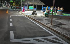 SMTT sinaliza estacionamentos de buggys na Orla de Maragogi