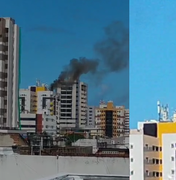 Incêndio assusta moradores e provoca evacuação de prédio na Ponta Verde