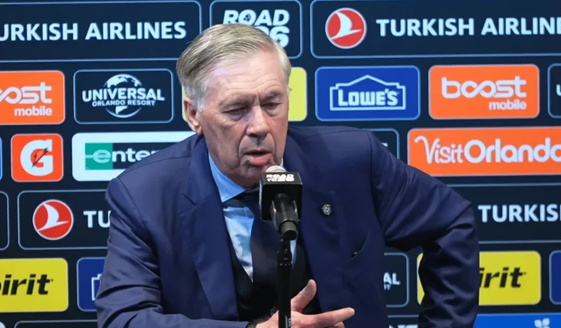 Ancelotti destaca que Seleção Brasileira está preparada para a Copa