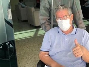 Covid 19: Prefeita de Lagoa da Canoa, Tainá Veiga, celebra cura do marido Lauro Fonseca 