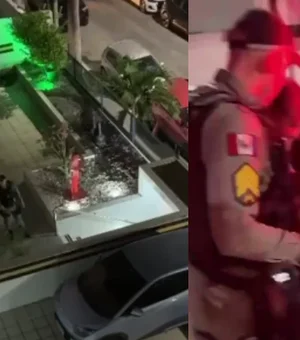 Porteiro é detido após participar de panelaço contra Flávio Bolsonaro em Maceió